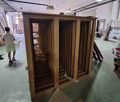 Fenêtre en bois à Paris