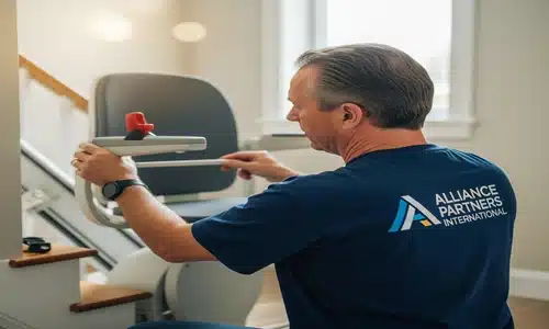 Installation Monte-Escalier