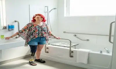 Salle de bain PMR à Paris