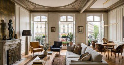 Un nouveau look pour un vieil appartement