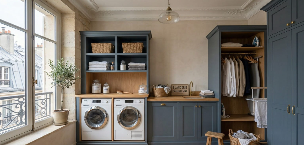 Créateur de Buanderies Sur-Mesure à Paris &amp; Île-de-France