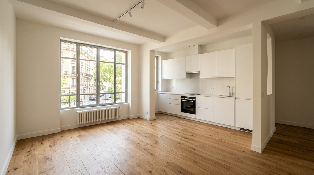 Rénovation intérieure à Paris 12e — Reuilly