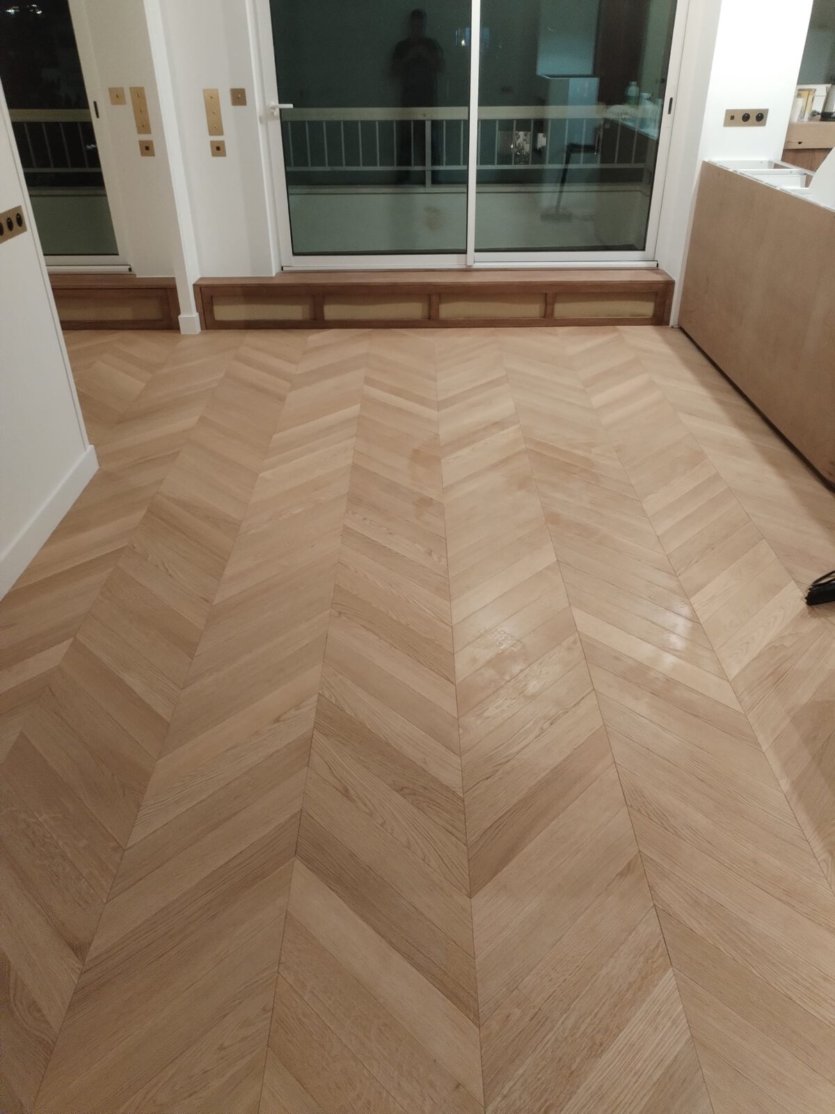 Parquet point de Hongrie à Paris