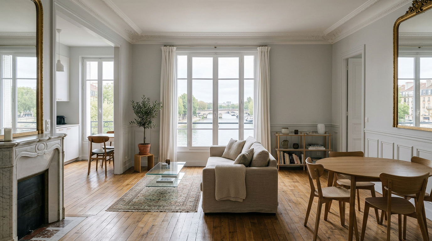 Appartement du centre ancien rénové à Épinay-sur-Seine