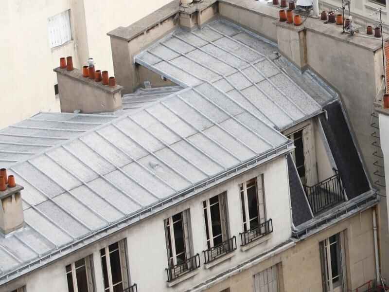 immeuble haussmannien toit