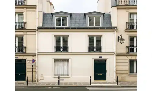 maison toit haussmannien