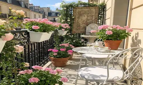 idée décoration balcon